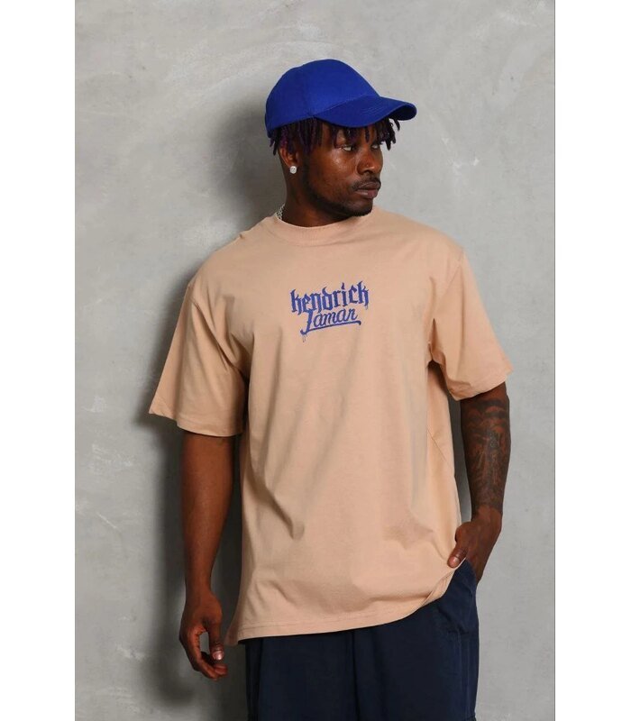 69b674d1d36c7-5647122-sw853sh1280-94dedef873-700x800-1 Erkek Baskılı T-Shirt Kısa Kol Bisiklet Yaka Regular Fit Tişört - Bej - Görsel 1