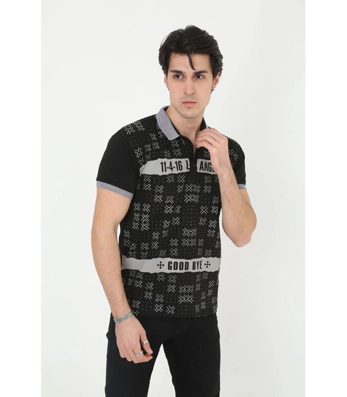 erkek-yakali-slim-fit-baskili-t-shirt-siyah-94945287-sw853sh1280-029be4e0b5-700x800-1 Erkek Polo Yaka tişört Slim Fit Baskılı Kısa kol T-Shirt - Siyah - Görsel 1