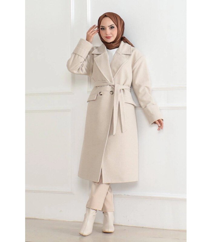 kadin-dugmeli-ici-astarli-kasmir-kase-kaban-bej-8745239-sw800sh1200-168b401d8c-700x800-1 Kadın Kaşe Kaban Uzun Boy Kruvaze Yaka Kuşaklı Tesettür Kaşe Kaban Astarlı Yünlü - Bej - Görsel 1