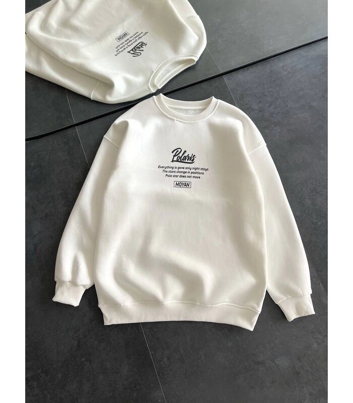 kislik-bisiklet-yaka-on-ve-arka-baskili-sweatshirt-beyaz-48571867-sw960sh1280-ae3ff3eccf-700x800-1 Kadın 3 iplik Pamuklu Bisiklet Yaka Baskılı SweatShirt - Beyaz - Görsel 1