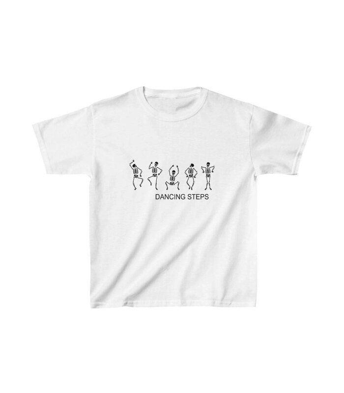 Unisex Çocuk Baskılı T-Shirt - Beyaz