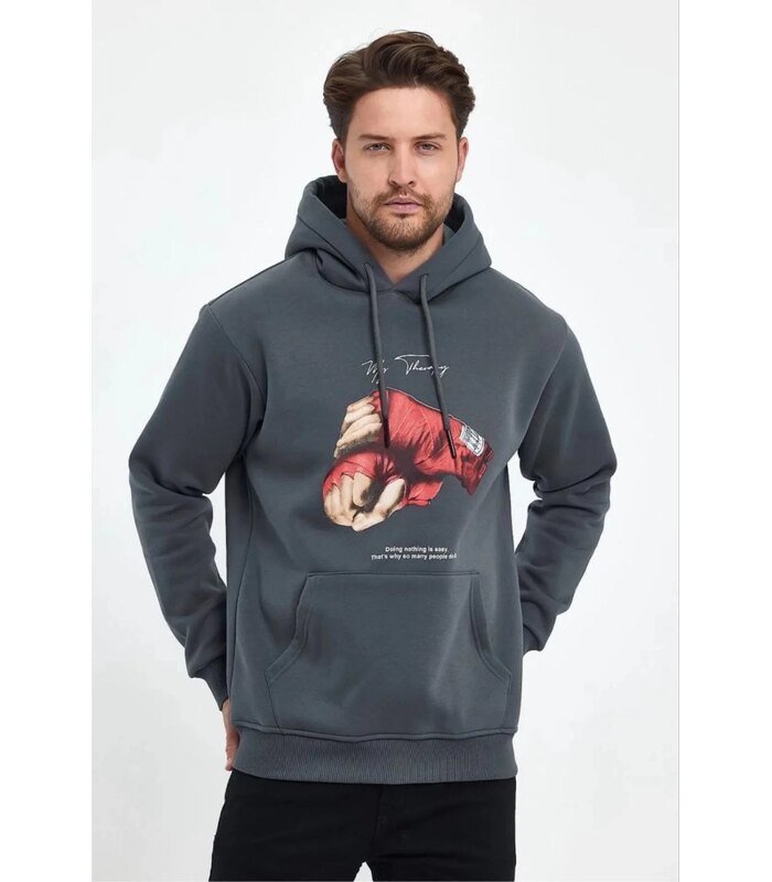 unisex-kapusonlu-uc-iplik-oversize-baskili-sweatshirt-gri-18077596-sw853sh1280-12adae683f-700x800-1 Erkek 3 İplik Pamuklu Kapüşonlu Cepli Boks Eldiven Baskılı Hoodie Sweatshirt - Füme - Görsel 1