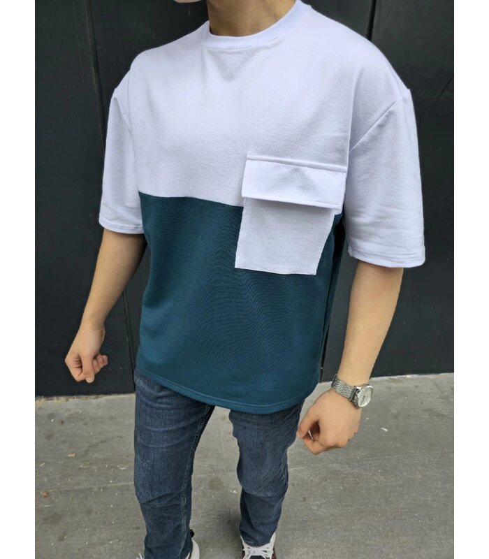 unisex-torba-cep-detayli-parcali-t-shirt-lacivert-52554289-sw960sh1280-507a423371-700x800-1 Erkek Kısa Kol Yazlık Tişört Torba Cepli Parçalı T-Shirt - Lacivert - Görsel 1